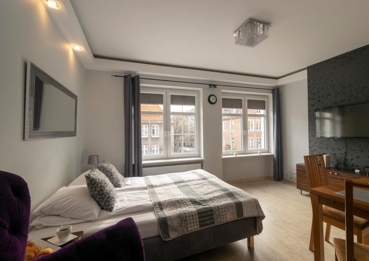 Apartament Szeroka 格但斯克 外观 照片